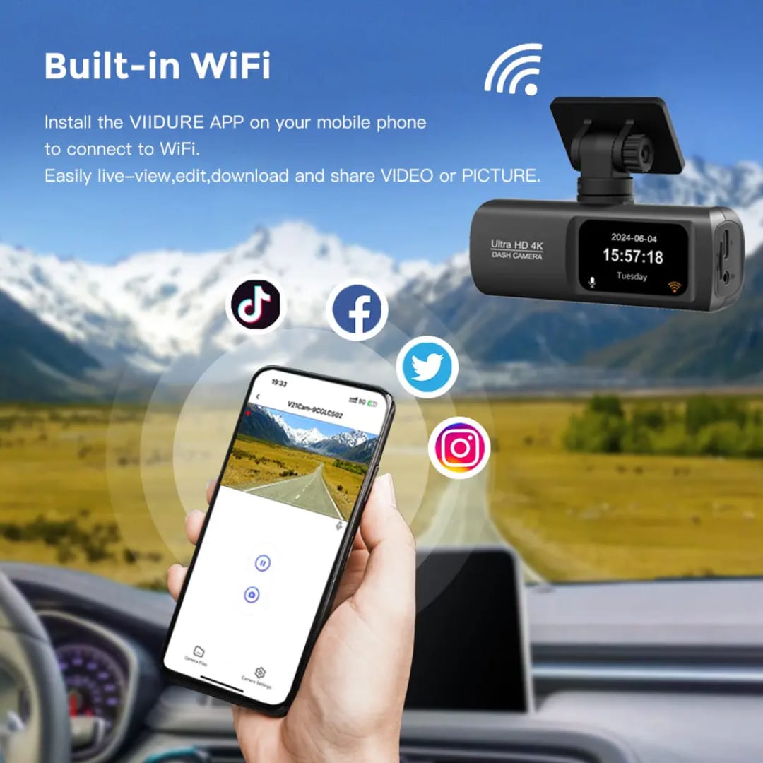 4K Ultra HD Dash Cam