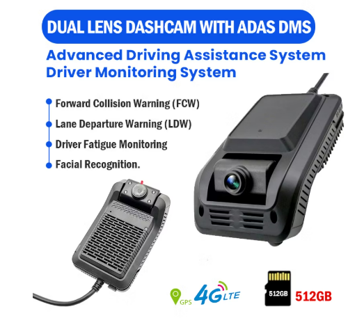 4G LTE Dual Lens Dash Cam