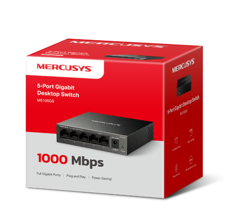 MERCUSYS 5-Port Gigabit Desktop Switch