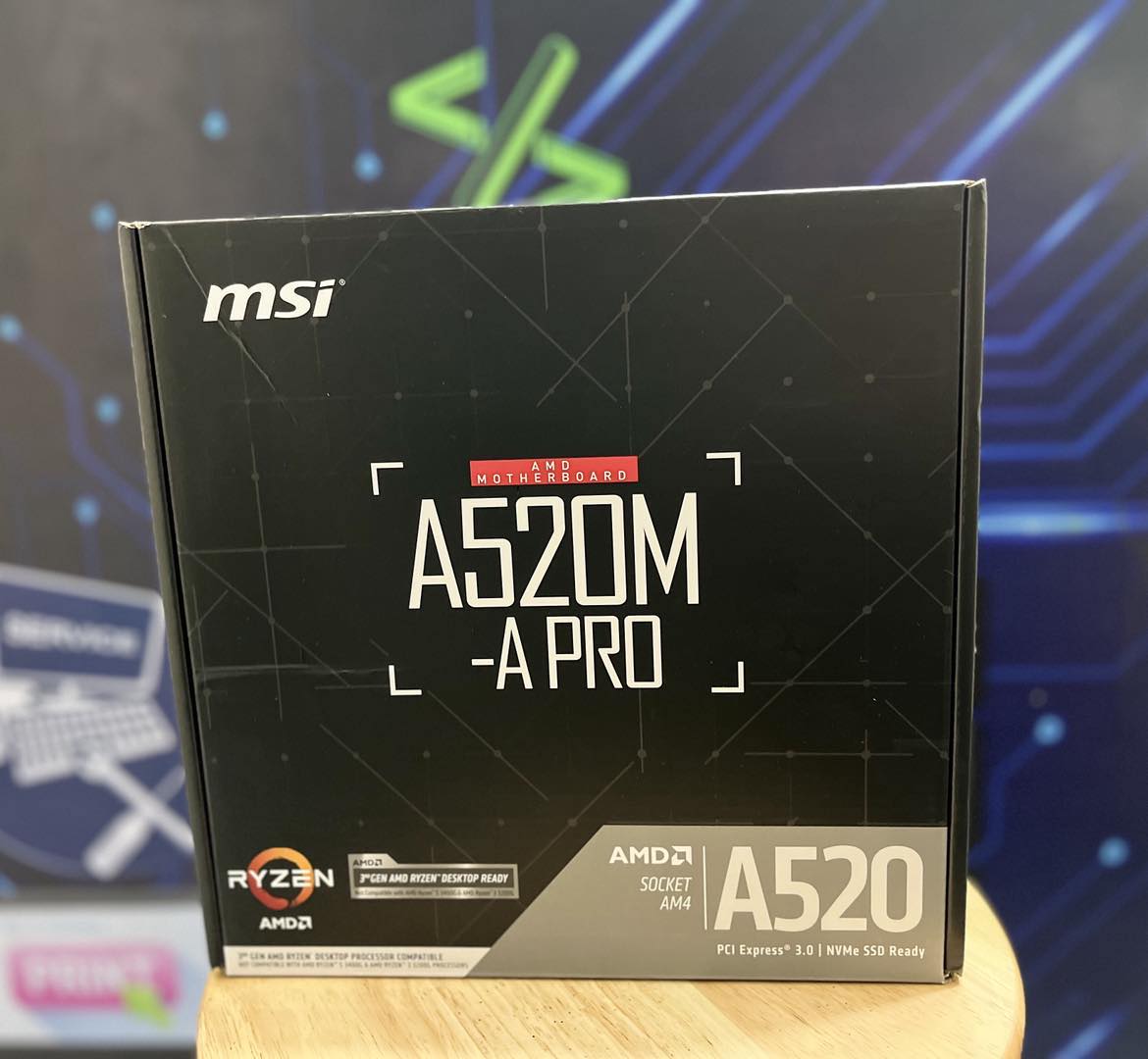 MSI A520M-A PRO Motherboard