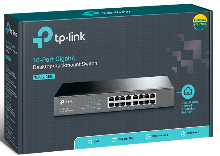 TP-Link 16-Port Gigabit Desktop/Rackmount Switch