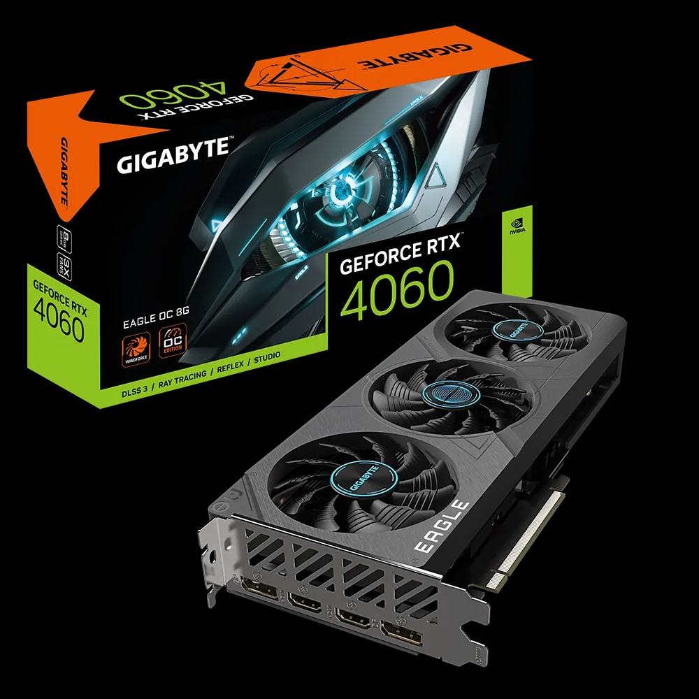 GIGABYTE GeForce RTX 4060 Graphics Card
