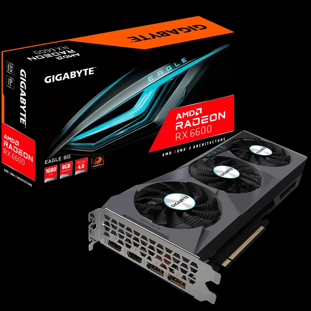 Gigabyte AMD Radeon RX 6600 Graphics Card