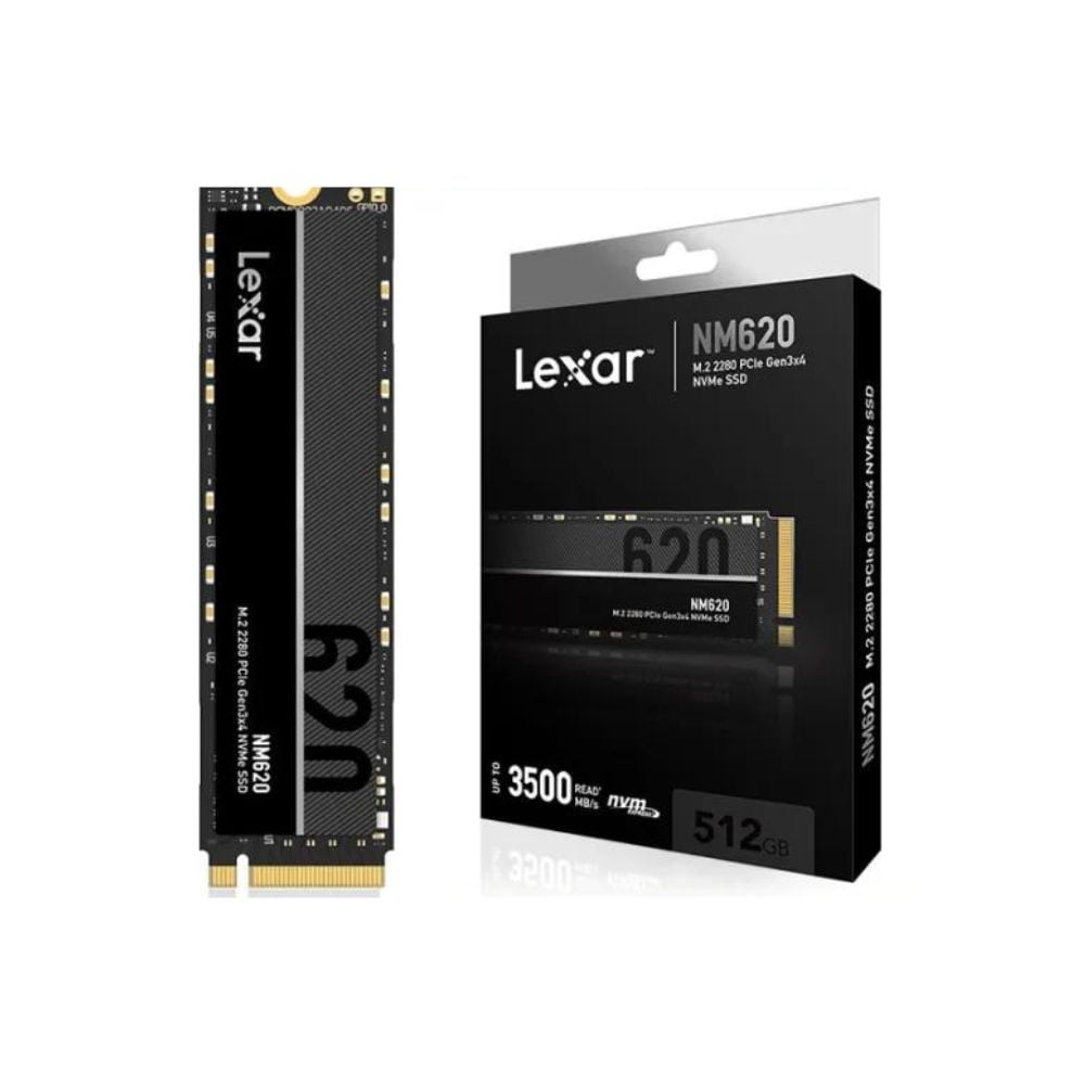 Lexar NM620 M.2 2280 PCIe Gen3x4 NVMe SSD 512GB
