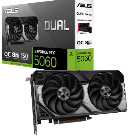 ASUS Dual GeForce RTX 5060 OC Edition 8GB