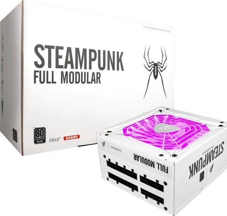 SteamPunk 650W 80+ Silver Full Modular LED 