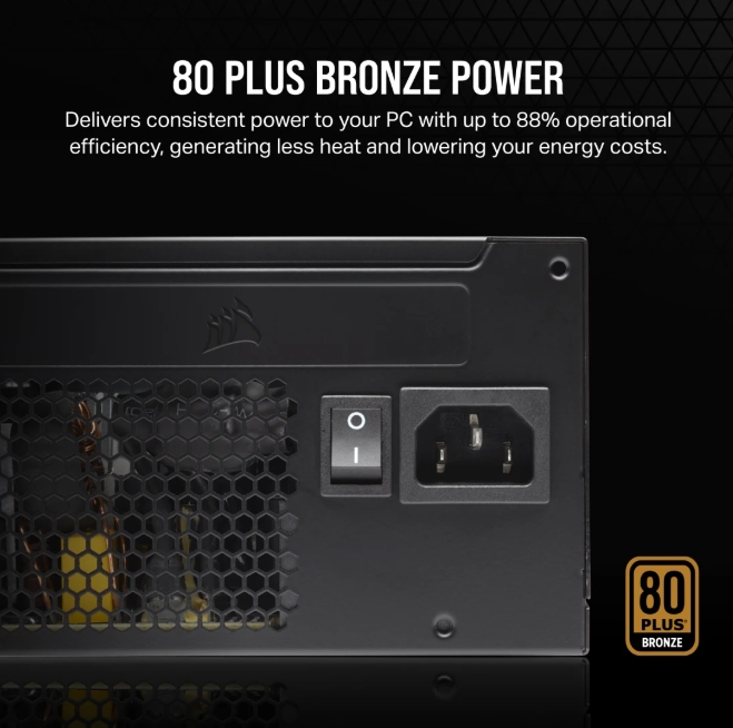 Corsair CX650 80 Plus Bronze Power Supply