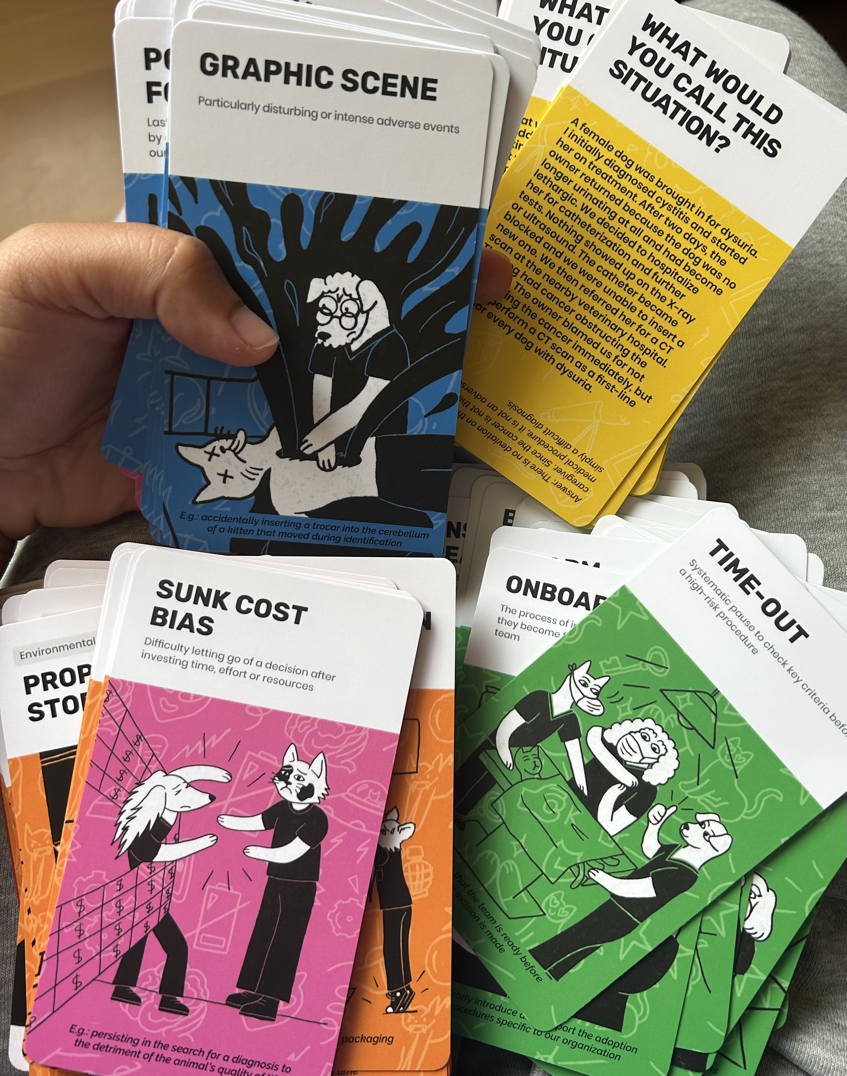 One copy of the TOUTOURISK Game – English Edition