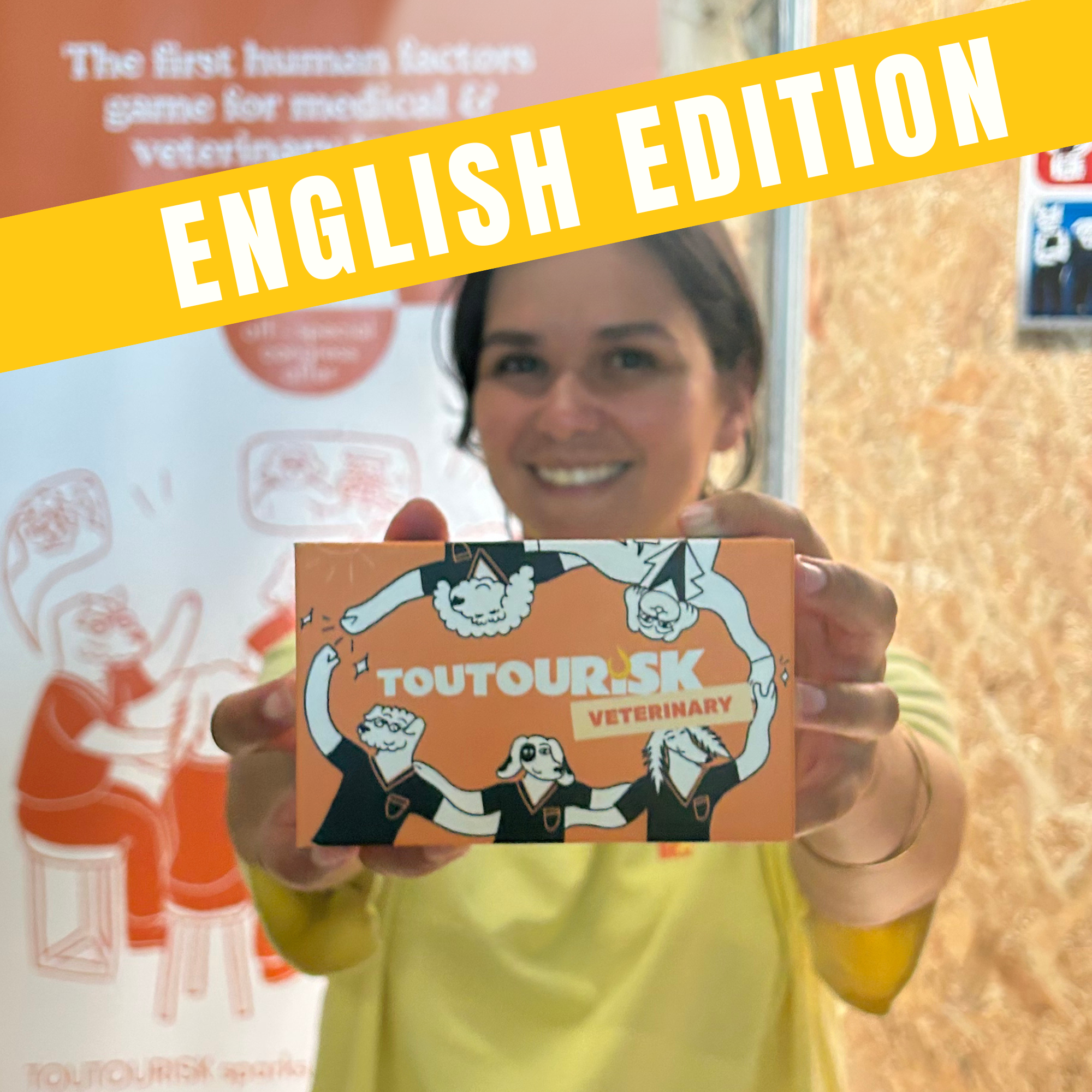One copy of the TOUTOURISK Game – English Edition