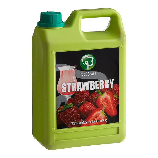 Strawberry Syrup (jar) 85021C1 D1H05
