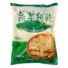 Chung Hsiang Green Onion Crackers(case) 89450A0 Location:D1B08
