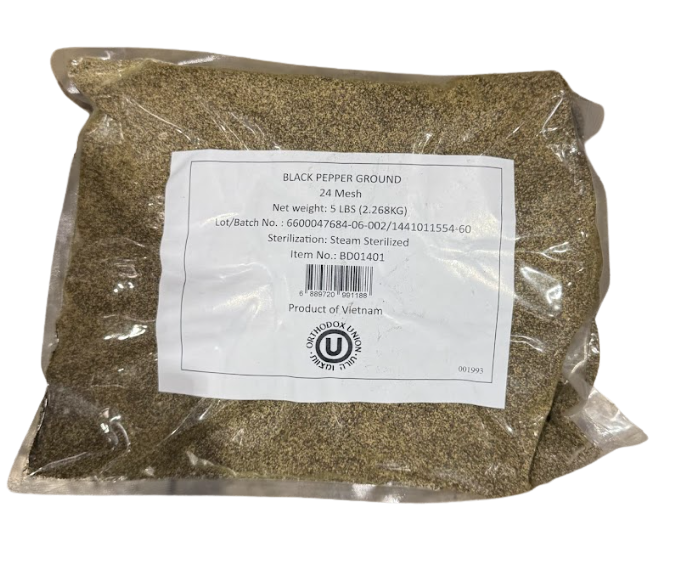 Black Pepper Ground 24Mesh