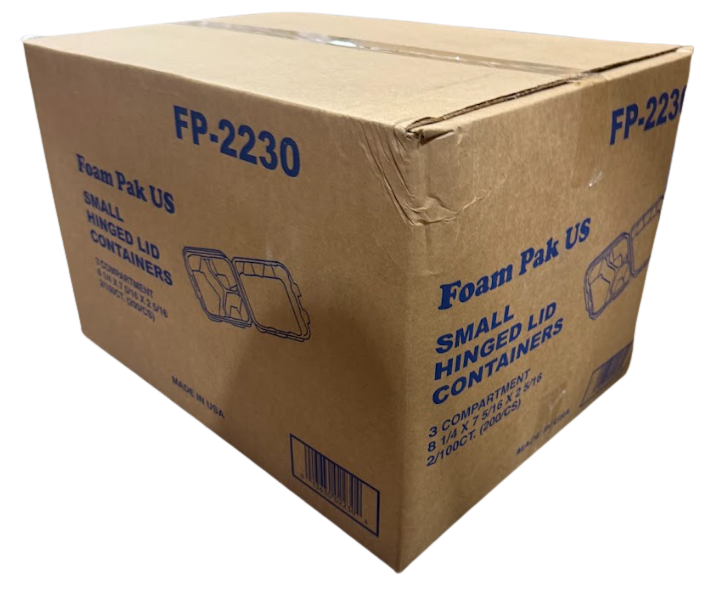 FP-2230 3 Comp Container