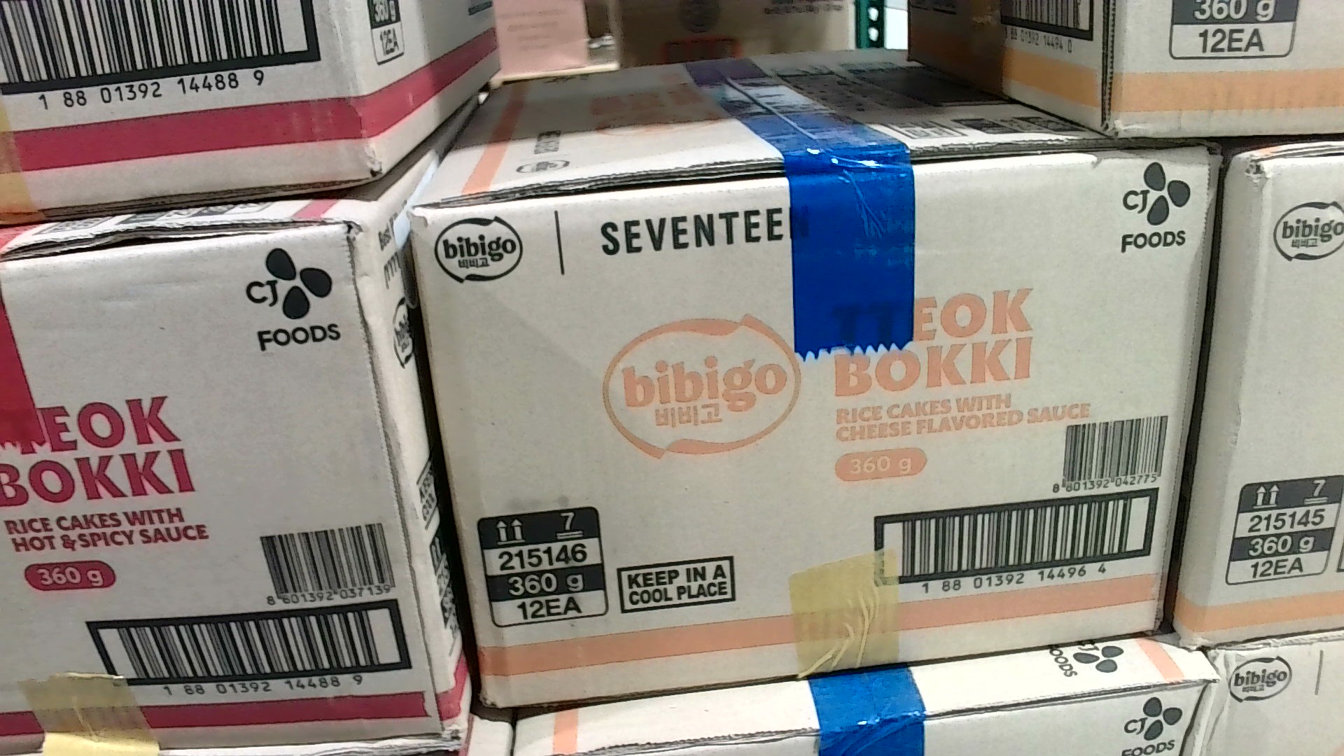 CJ Bibigo Tteokbokki Cheese Flav(case)  64410C0 D1EO1