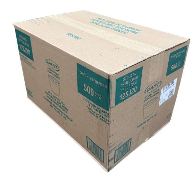 12SJ20 Foam Soup Cup(Dart)