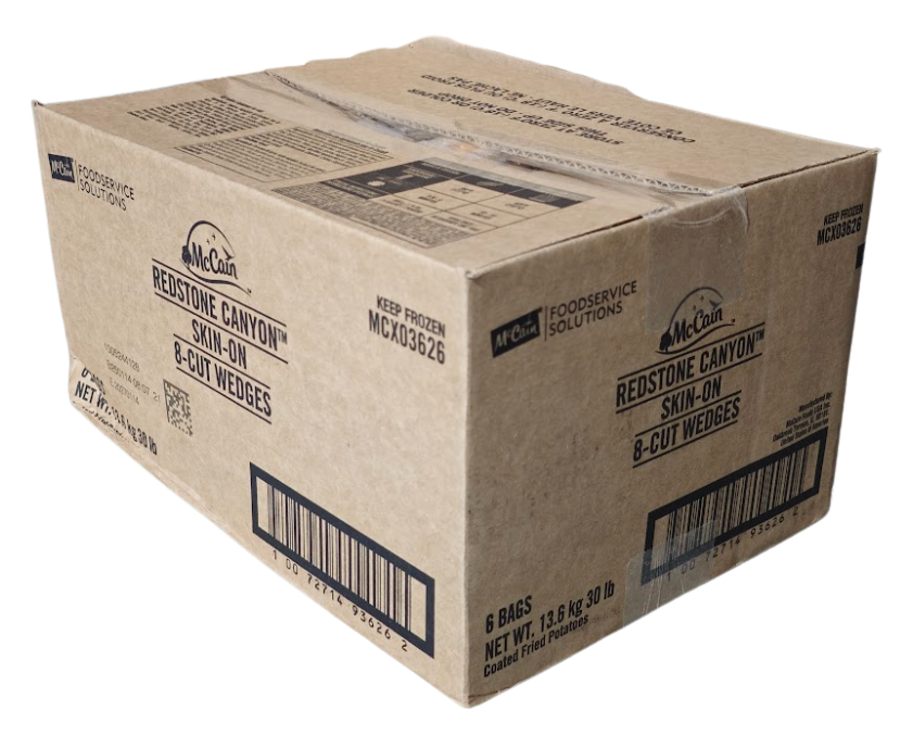 Fried Wedges Seasoned 22580D0