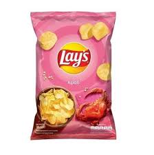 Lays Potato Chips (Spicy Crayfish(bag) 89000K1 Loaction:D1A06