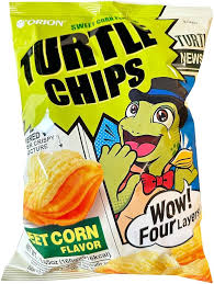 Orion Turtle Chips Sweet Corn(case) 89020C0 Location:D1A01