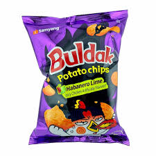 SY Spicy Chicken Flav Chips Habanero Lime(pack)  89001C1 Location:D1A08