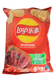 Lay's Potato Chips (Texas Grilled BBQ) (case) 89000B0 Location: D1A04