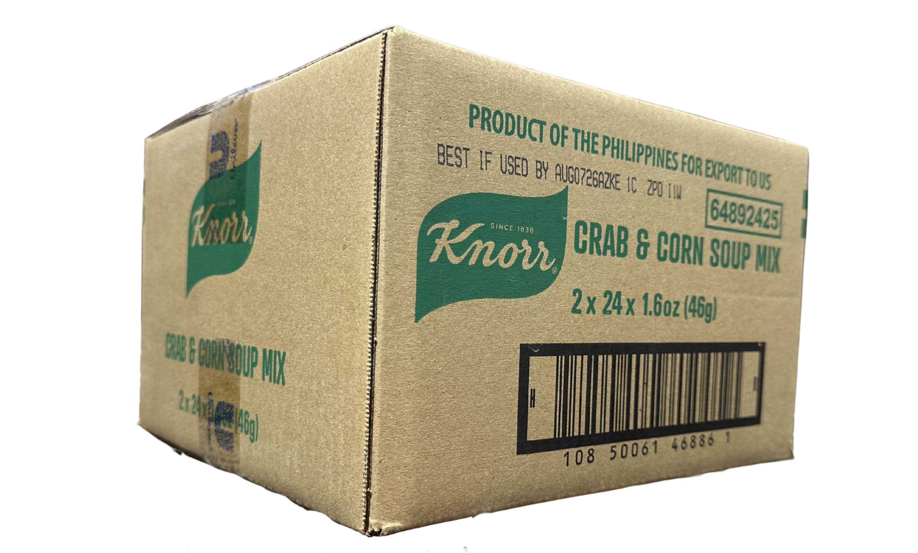 KNORR Crab & Corn Soup Mix(case) 52830C0 D1L07