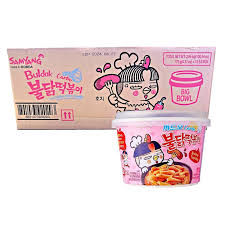 Samyang Buldak Carbo Spicy Chicken Noodles Big Bowl 64442B0 Location D1E02