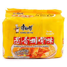 Kang Shi Fu  Pork Flav W/ Fried Shallots Inst Noodle(pack) 64430B1 Location:D1D05