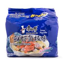 Kang Shi Fu Seafood Flavor Soup Noodle (Pack) 64430E1 Location:D1D05