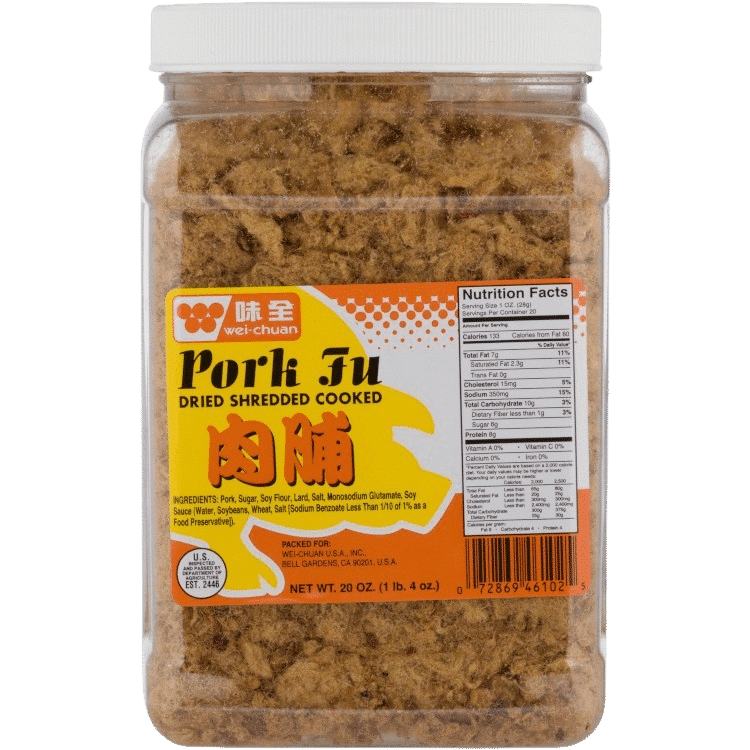 WEI-CHUAN Pork Fu(jar) 89501A1 D1H07