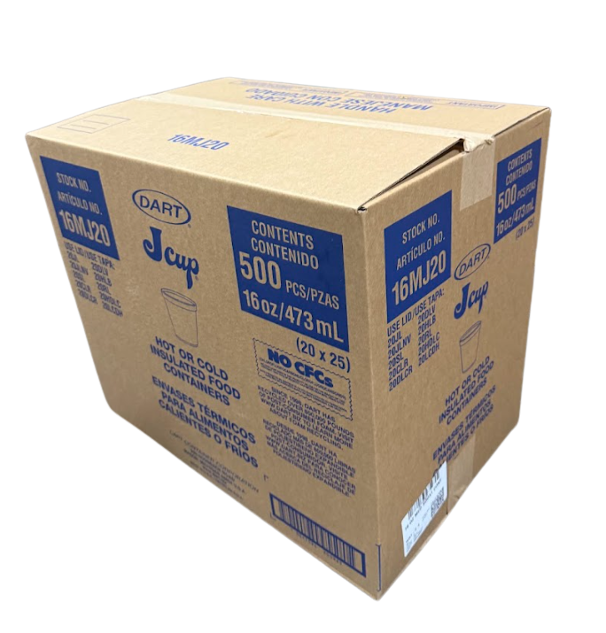 16MJ20 Foam Soup Cup(Dart)