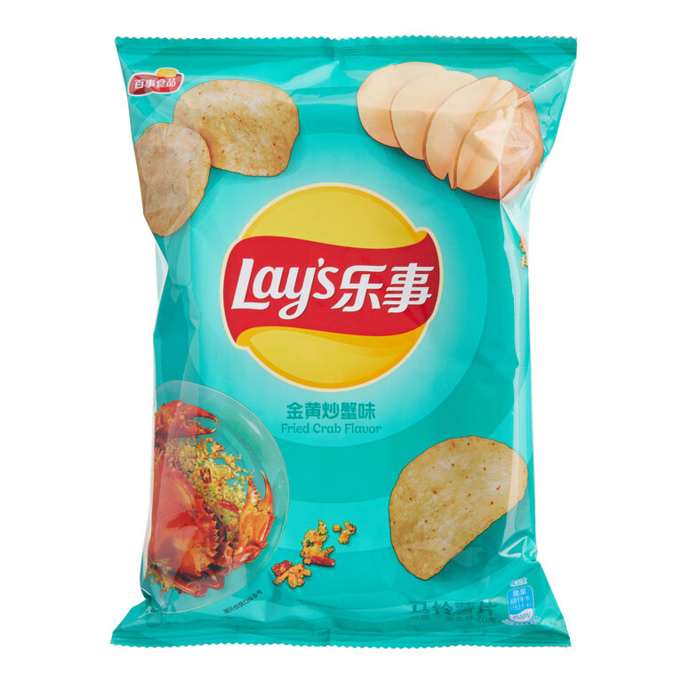 Lay's Potato Chips(Fried Crab Flavor)(case) 89000N0 Location:D1A06