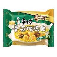 Kangshifu Soup Noodle Chicken w/ Mushroom Inst Noodle (pack) 64430G1 Location: D1F02