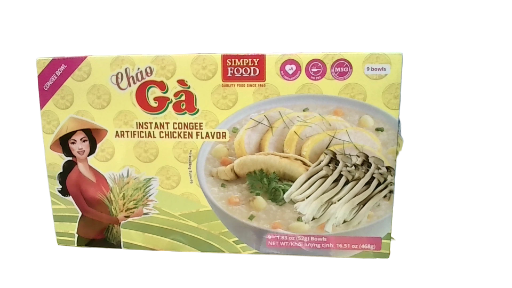 SF Instant Congee Chicken (case) 89640B0 location:D1D01 
