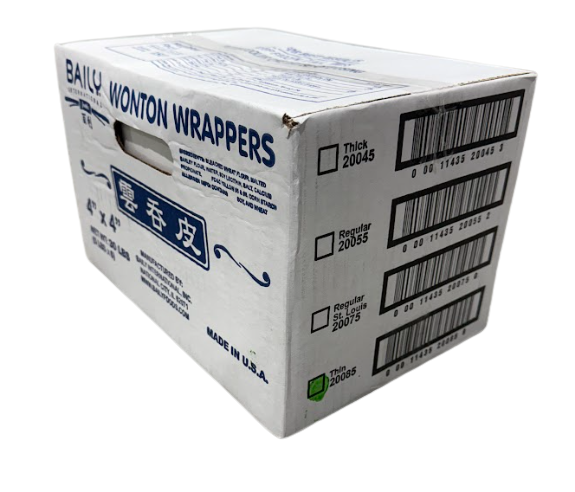 4"Thin  Wonton Skin(Baily)