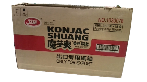 WL Hot konjac Spicy(case) 89110C0 Location: DB104