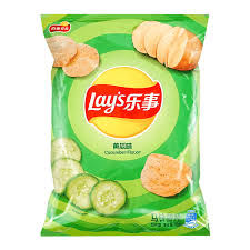 Lays Potato Chips (Cucumber)(bag) 89000E1 Location: D1A03