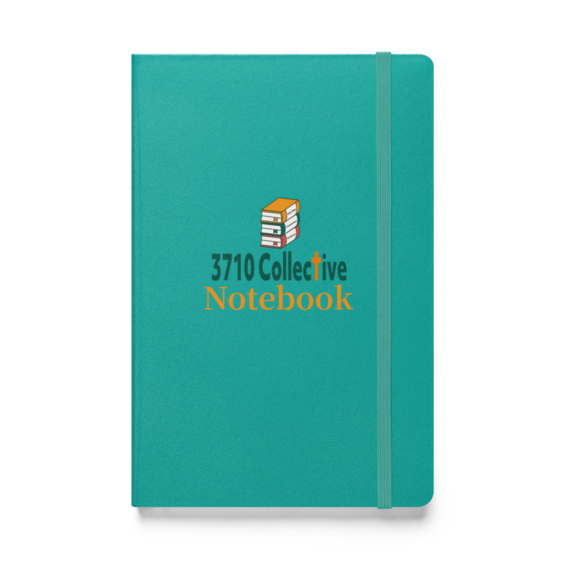 3710 Hardcover bound notebook (teal)
