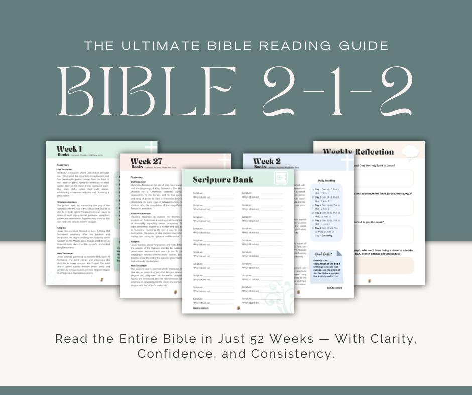 Bible 2-1-2 Guided Reading Plan (Digital Edition)