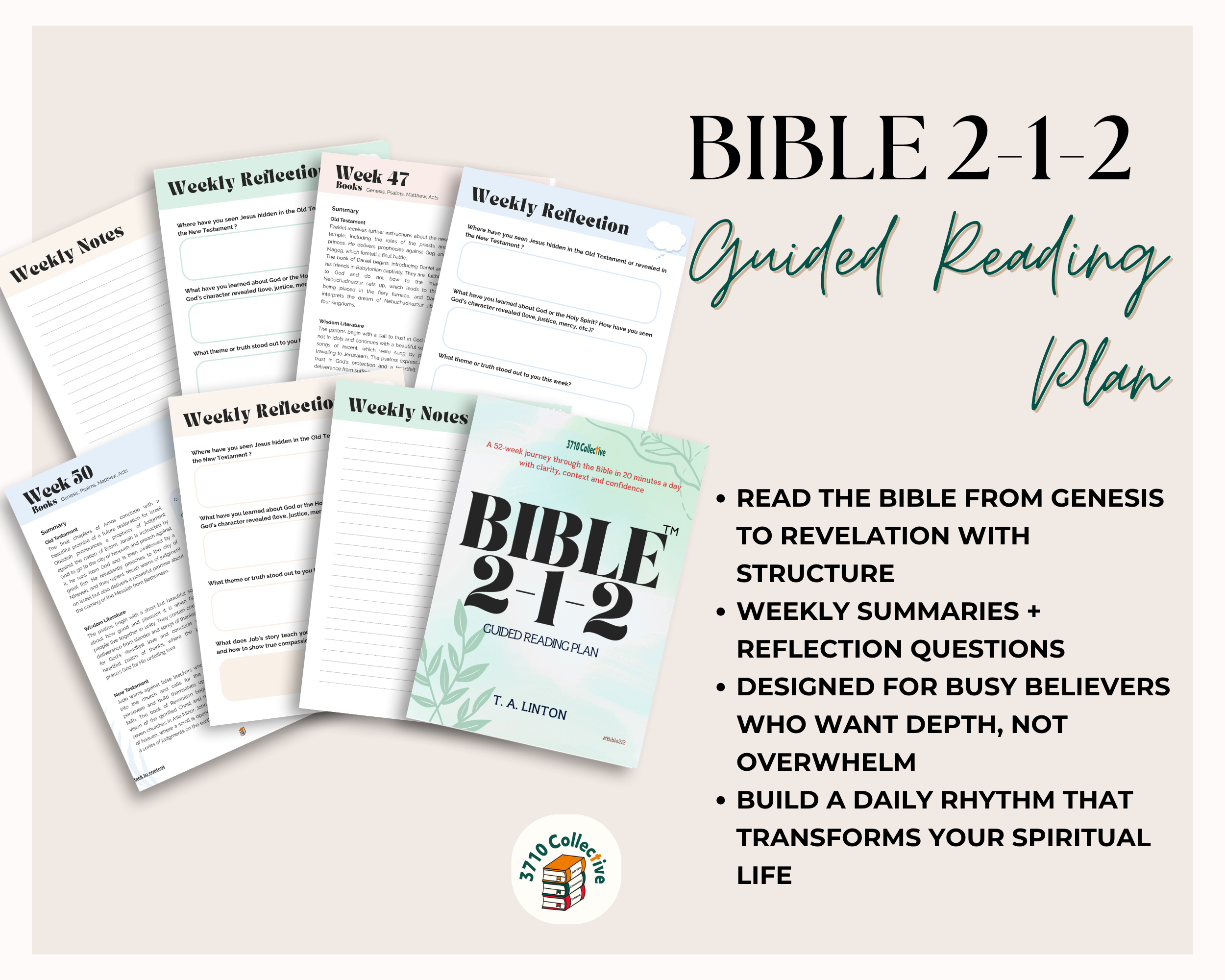 Bible 2-1-2 Guided Reading Plan (Physical Edition)
