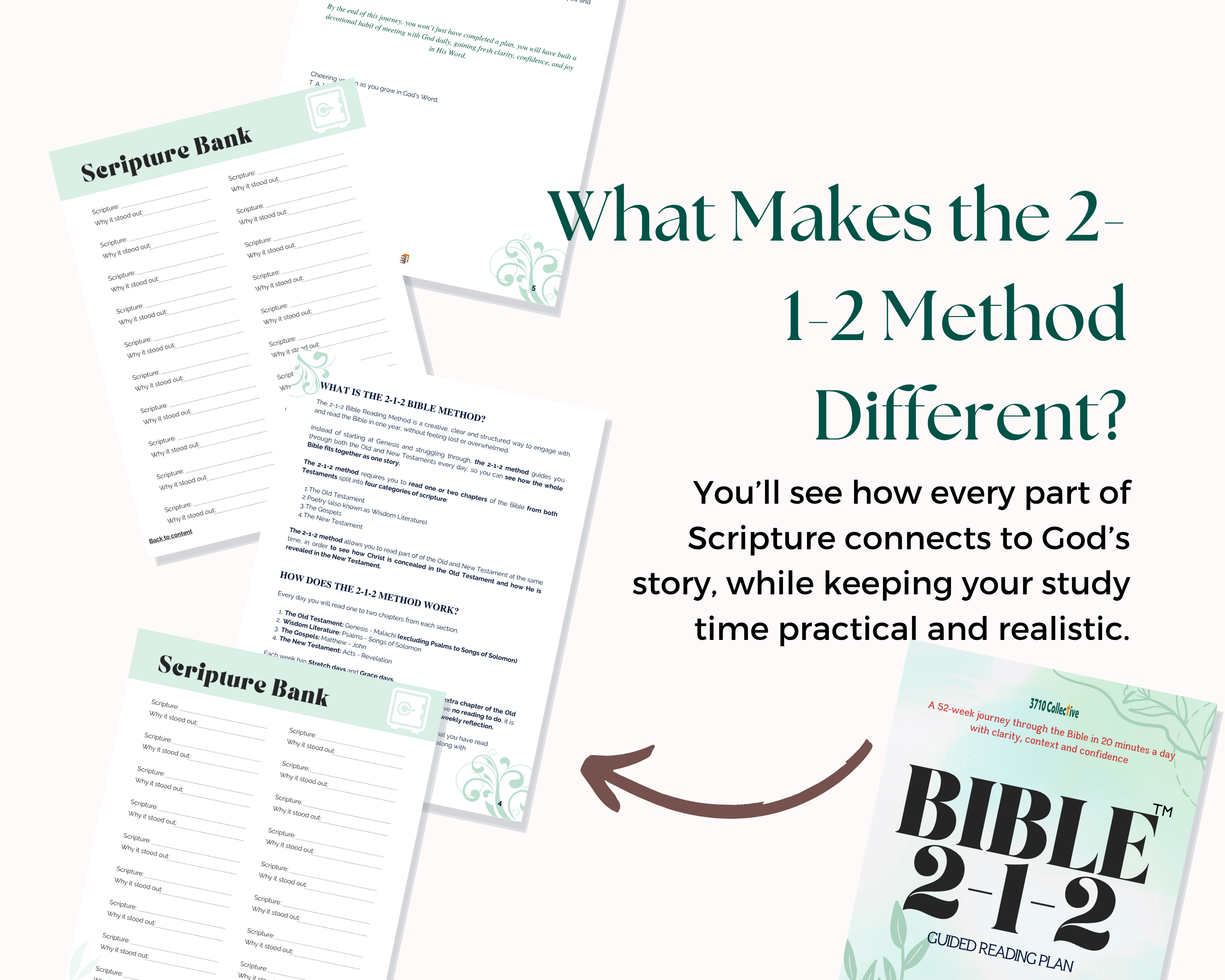 Bible 2-1-2 Guided Reading Plan (Physical Edition)
