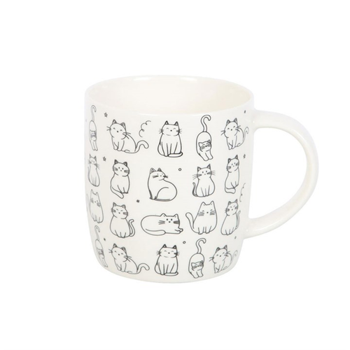 Adorable Happy Cat Mug