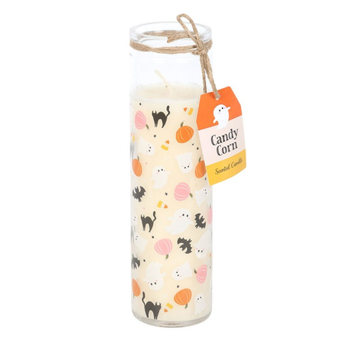 Candy Corn Scented Tube Candle