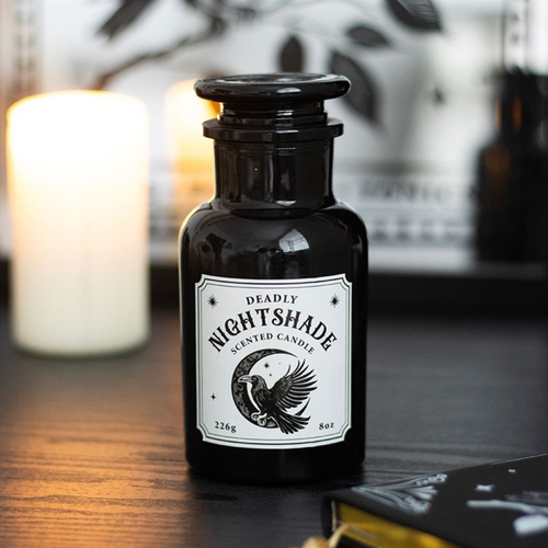 Deadly Nightshade Apothecary Candle