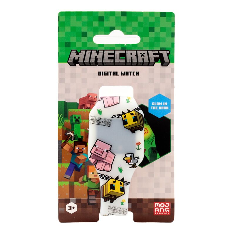 Minecraft Digital Glow In The Dark Watches
