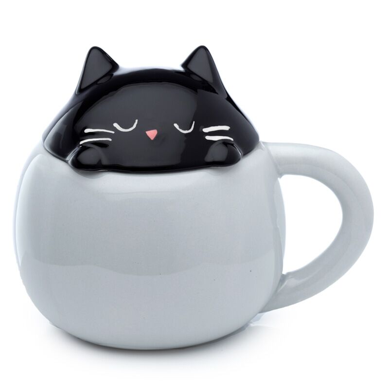 Feline Fine Lidded Mug
