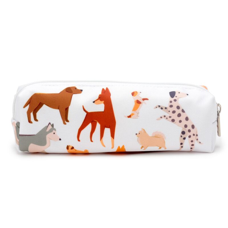 Dog Print Pencil Case