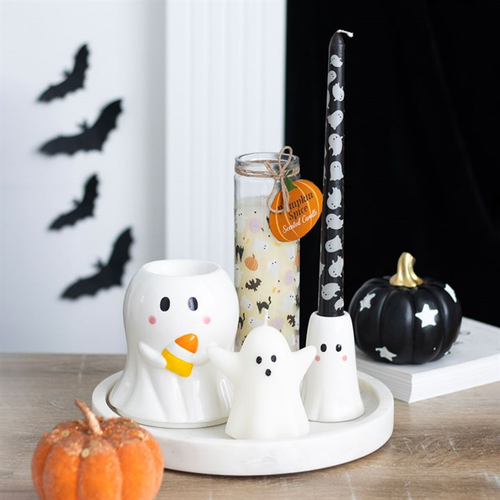 Candy Corn Ghost Oil/Wax Warmer