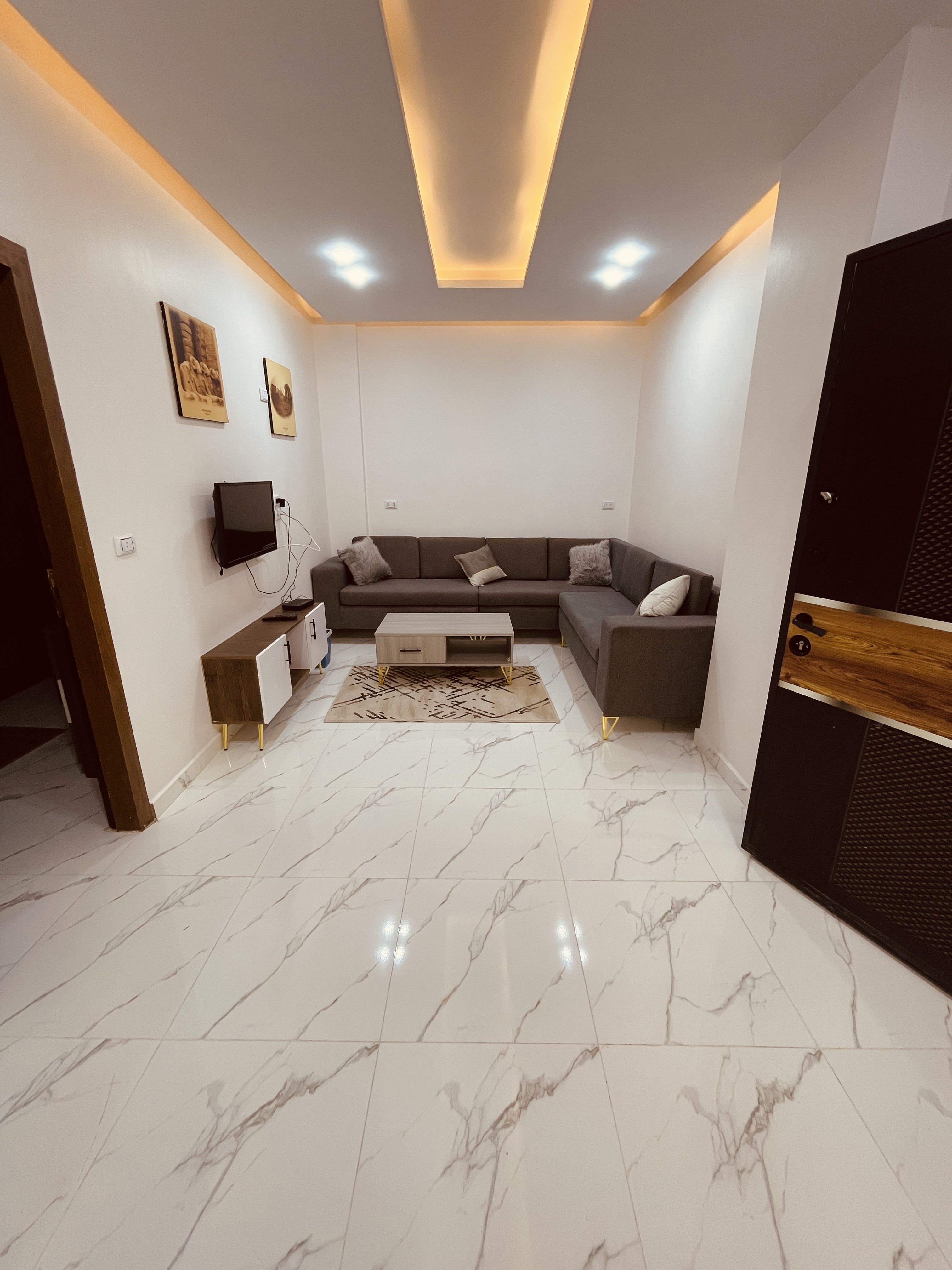 Two Bedrooms Apartment With Private Roof Top in Hurghada - Magawish (U5)