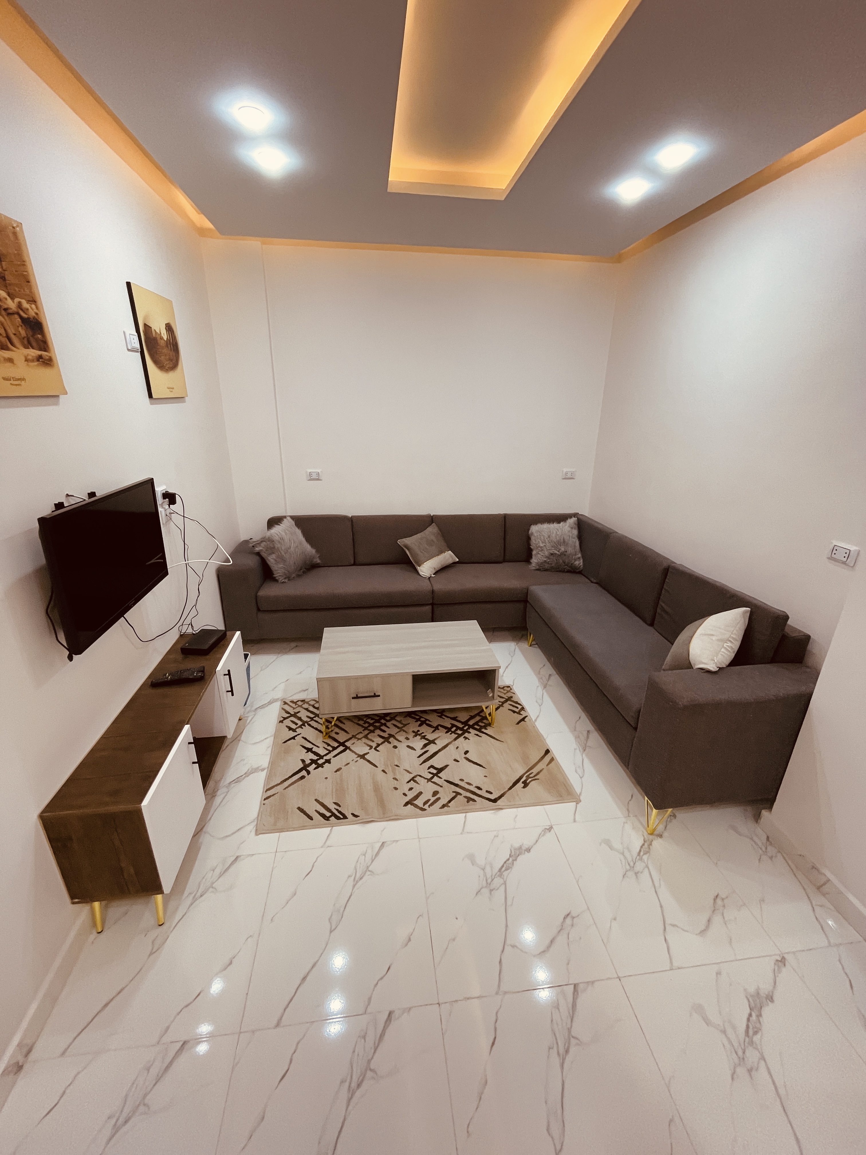 Two Bedrooms Apartment With Private Roof Top in Hurghada - Magawish (U5)