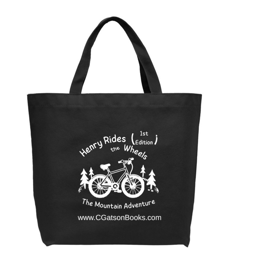 Henry Rides the Wheels Tote Bag